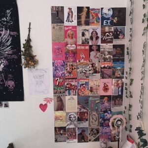 Vintage Movie Poster Collage Wall Art